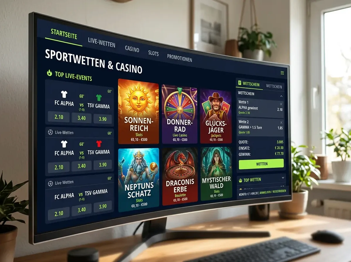 Spieleauswahl bei Rizzio
