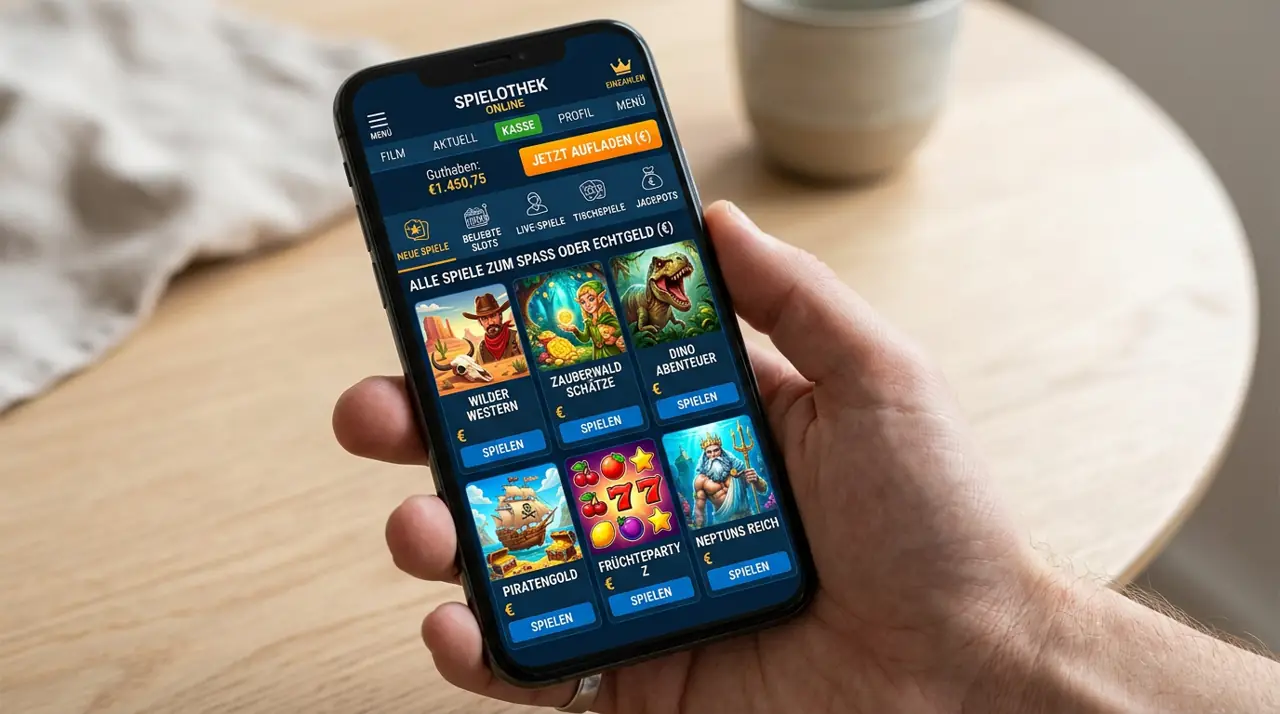 Perfektes mobiles Spielerlebnis ohne App-Download — Rizzio